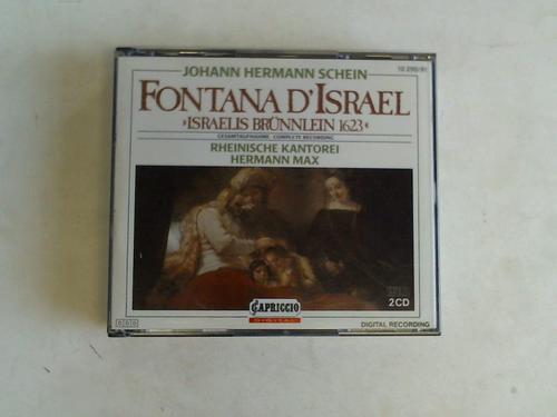 Schein, Johann Hermann - Fontana d`Israel/Israelis Brnnlein 1623