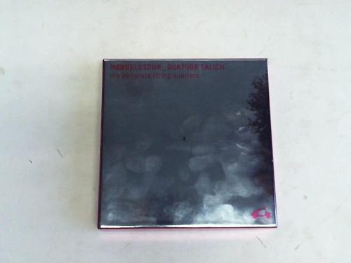 Mendelssohn Bartholdy, Felix (1809 - 1847) - Integrale des Quatuors a cordes. The complete String Quartets. 3 CDs