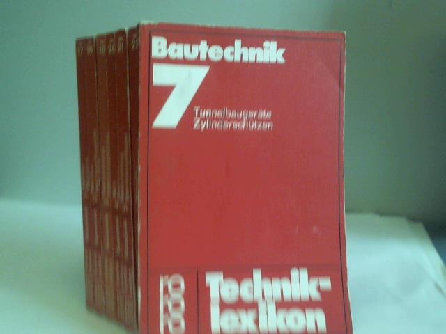 Bautechnik Techniklexikon - Band 1-7. Sieben Bnde