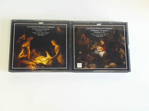 Stlzel, Gottfried Heinrich - Christmas Oratorio. Cantatas 1-5 / Christmas Oratorio. Cantatas. 6-10. Zusammen 2 CD's
