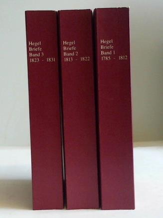 Hoffmeister, Johannes (Hrsg.) - Briefe von und an Hegel, Band 1-3. Drei Bnde