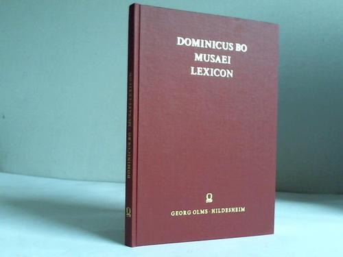 Musaios - Musaei Lexicon. Ed. Domenico Bo