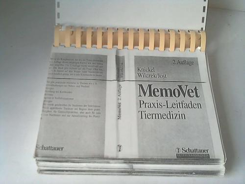Knickel/ Wilczek/Jst - MemoVet. Praxis-Leitfaden Tiermedizin