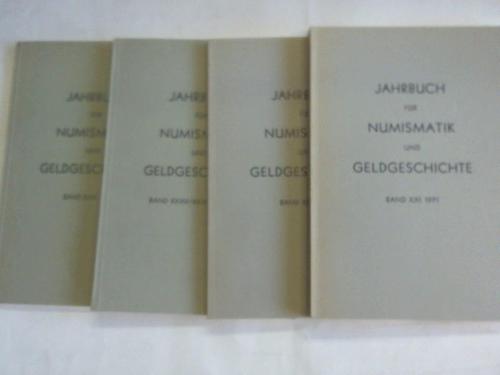 Bayerische Numismatische Gesellschaft (Hrsg.) - Sammlung von 4 Jahrbchern