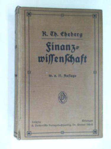 Eheberg, Karl Theodor von - Finanzwissenschaft
