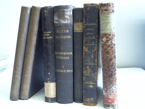 Hausen, Heinrich Freiherr von - Allgemeine Militr-Encyclopdie, Bnde 1 - 4 und 8 - 10 in 6 Bnden