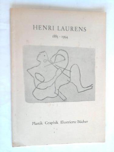 Henri Laurens 1885 - 1954 - Plastik - Graphik - Illustrierte Bcher. Sonderausstellung im Ernst Barlach Haus vom 6. Novemberg bis zum 31. Dezember 1965
