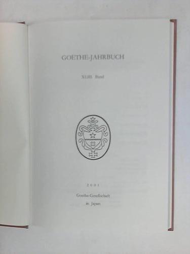 Dagakusha, Tokio (Hrsg.) - Goethe-Jahrbuch XLIII. Band