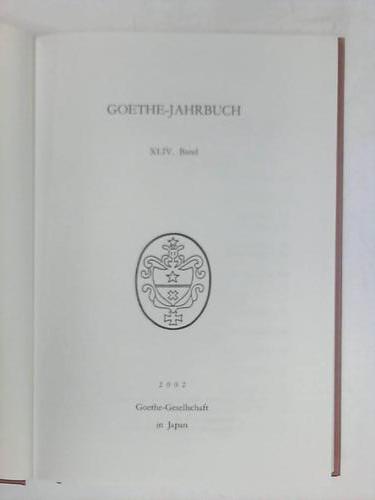 Dagakusha, Tokio (Hrsg.) - Goethe-Jahrbuch XLIV. Band