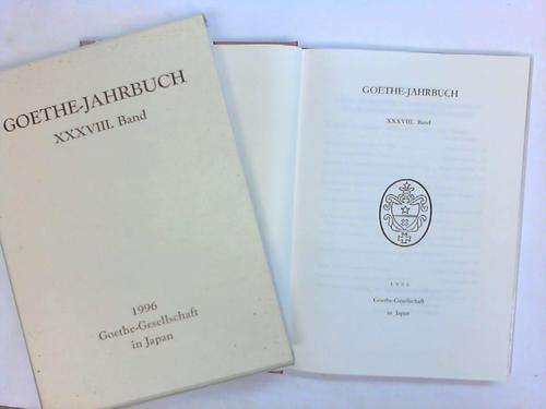 Dagakusha, Tokio (Hrsg.) - Goethe-Jahrbuch XXXVII. Band
