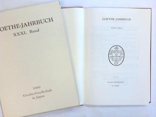 Dagakusha, Tokio (Hrsg.) - Goethe-Jahrbuch XXXI. Band
