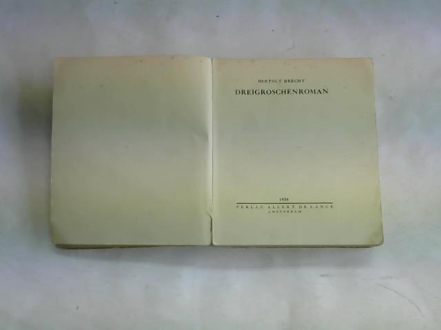 Brecht, Berthold - Dreigroschenroman