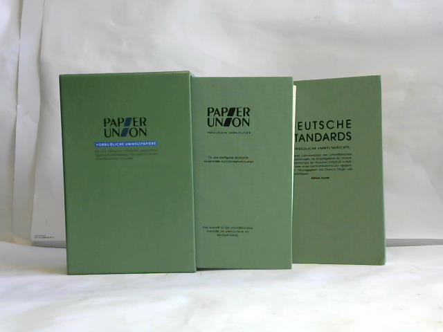 (Papier Union) - Vorbildliche Umweltberichte / Vorbildliche Umweltpapiere. 2 Bnde