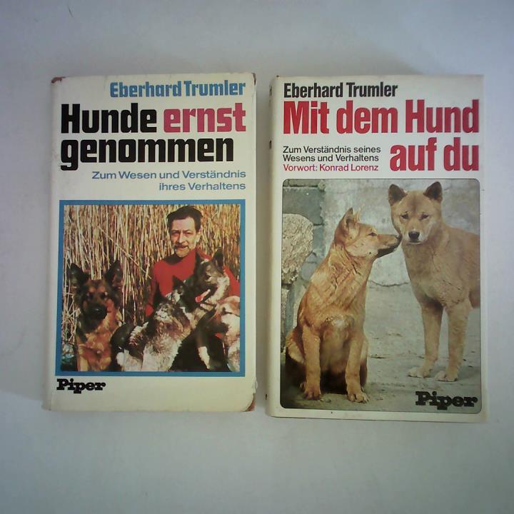 Trumler, Eberhard - 2 Bnde zum Thema Hund