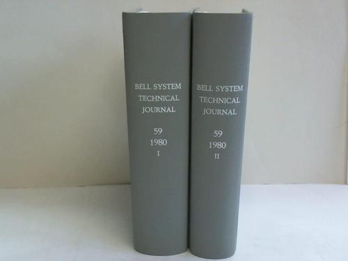 The Bell System. Technical Journal - Volume 59. Year 1980. Index and Contents. No. 1-10 in two volumes