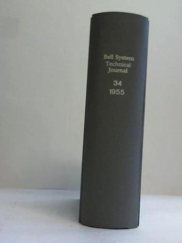 The Bell System. Technical Journal - Volume 34. Year 1955. Index and Contents. No. 1-10 in one volume