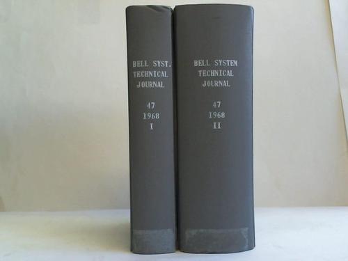 The Bell System. Technical Journal - Volume 47. Year 1968. Index and Contents. No. 1-10 in two volumes