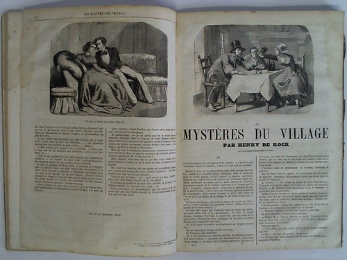 Kock, Henry de - Les Mysteres du Village. Premiere Serie / Les Mysteres du Village. 2 Teile in einem Band