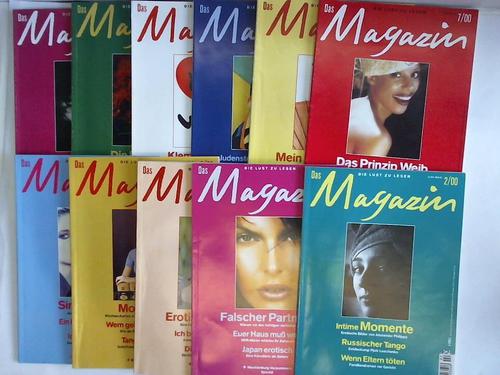 Das Magazin - Die Lust zu Lesen - Jahrgang 2000 in 11 (von 12) Ausgaben