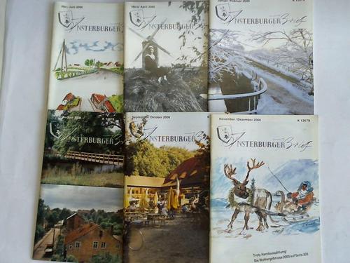 Insterburg - Ostpreusen - Insterburger Brief. Mitteilungsblatt der Heimattreuen Insterburger aus Stadt und Land. Jahrgang 2000. 12 Nummern in 6 Heften