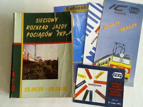 Kursbuch Polen - Sieciowy Rozklad Jazdy Pociagow. Wazny od 23.05.1993 - 25.09.1993