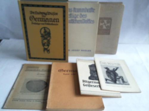 Germanentum/ Germanien - Sammlung von 7 Bnden