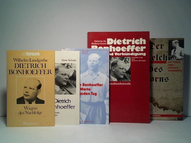 (Bonhoeffer, Dietrich) - 5 Bcher