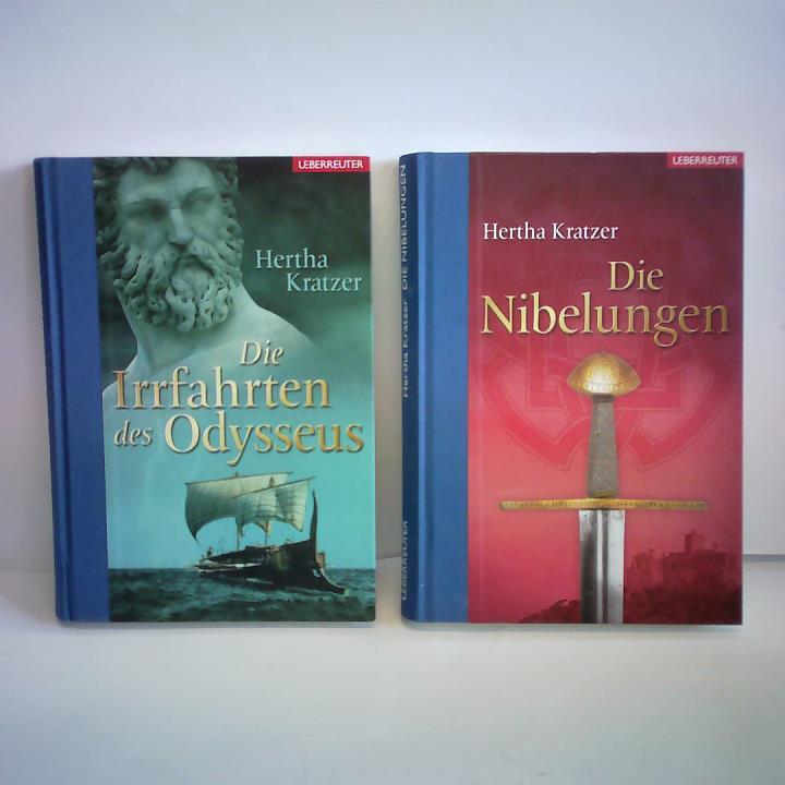 Kratzer, Hertha - Die Irrfahrten des Odysseus/ Die Nibelungen. 2 Bnde