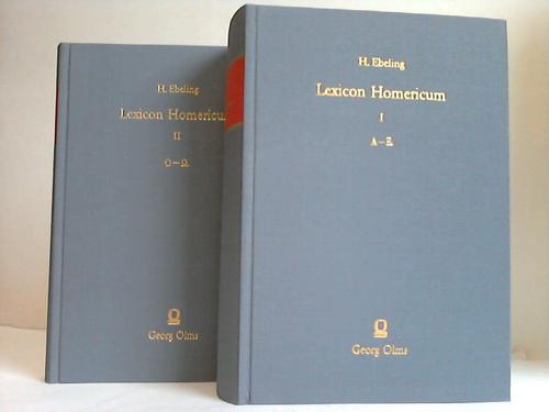 Ebeling, H. - Lexicon Homericum. 2 Bnde