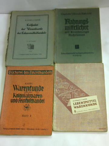 Kahrs, Friedrich/ Leifer, Herbert/ Villwock-Bielefeld, Charlotte/ Schrr, Hermann - 4 Bnde