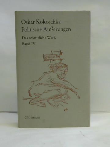 Kokoschka, Oskar - Politische usserungen