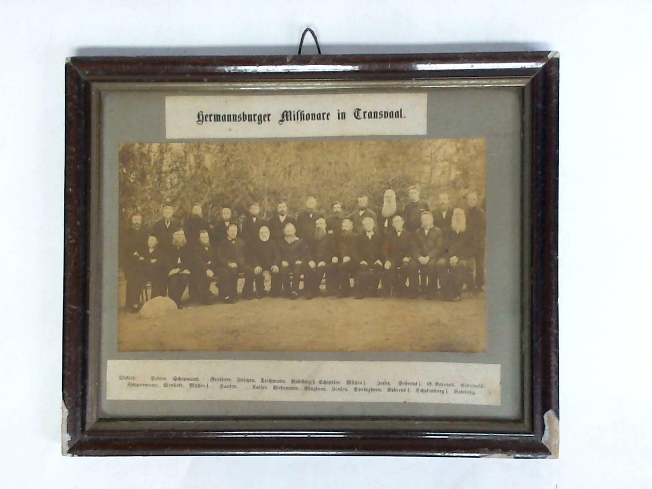 (Hermannsburger Mission) - Hermannsburger Missionare in Transvaal - Original Fotografie