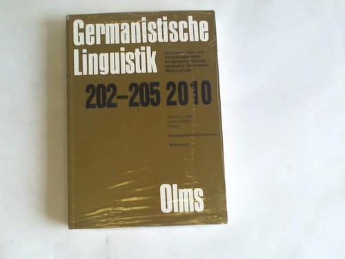 Lffler, Heinrich/Hofer, Lorenz - Stadtsprachenforschung - Ein Reader. Teilband A