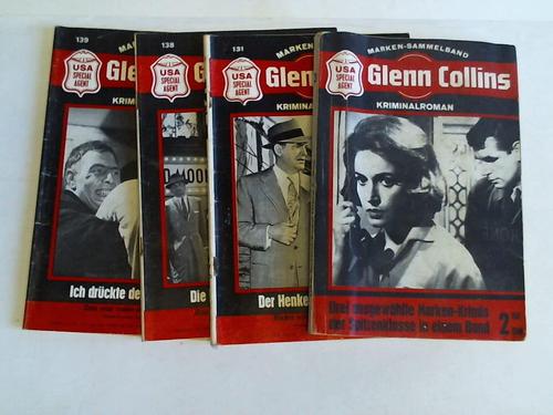 Glenn Collins USA Special Agent - 3 Hefte und ein Sammelband mit 3 Romanen