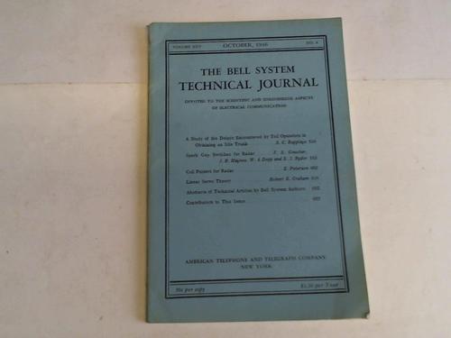 The Bell System Technical Journal - Volume XXV, No. 4, October 1946