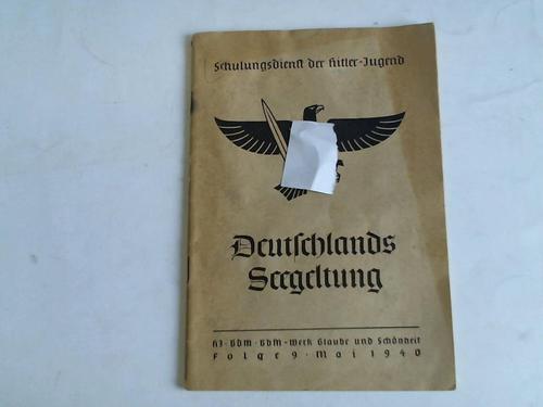 Reichsjugendfhrung der NSDAP (Hrsg.) - Deutschlands Seegeltung