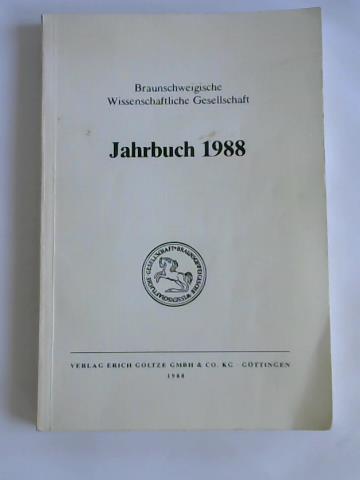 Braunschweigische Wissenschaftliche Gesellschaft (Hrsg.) - Jahrbuch 1988