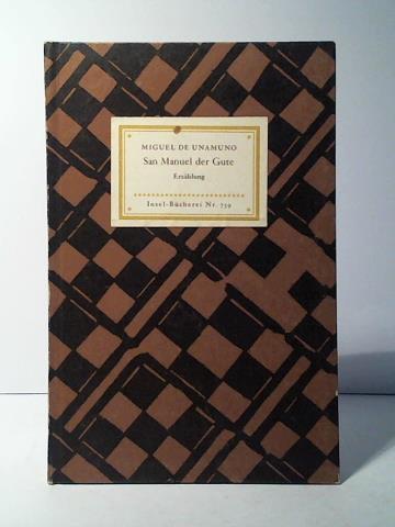 Unamuno, Miguel de - San Manuel der Gute. Erzhlung