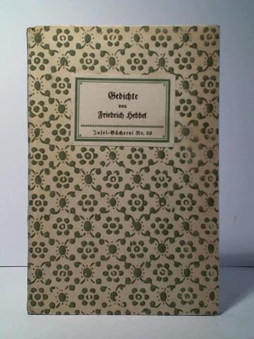 Hebbel, Friedrich - Gedichte
