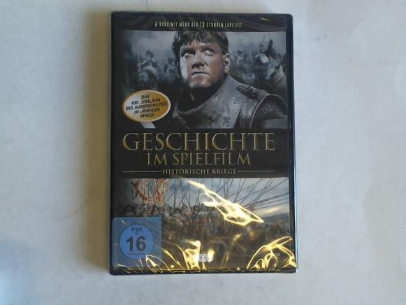 Geschichte im Spielfilm - Historische Kriege. 4 DVDs