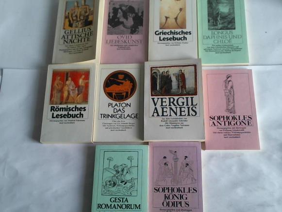 Insel Taschenbcher Antike - 10 Bnde