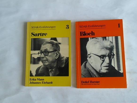 Horster, Detlef/Mann, Erika/Ehrhardt, Johannes - Bloch/Sartre. 2 Hefte