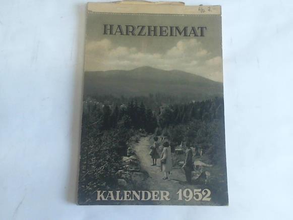 Harzheimat - Kalender 1952