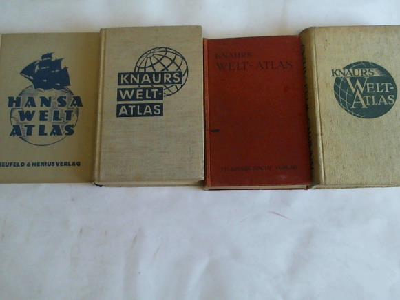 Knaurs Welt-Atlas - 3 Ausgaben