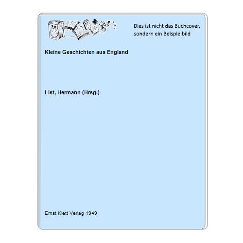 List, Hermann (Hrsg.) - Kleine Geschichten aus England