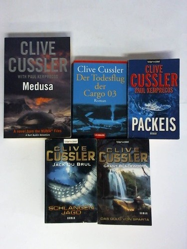 Cussler, Clive - 5 verschiedene Bnde