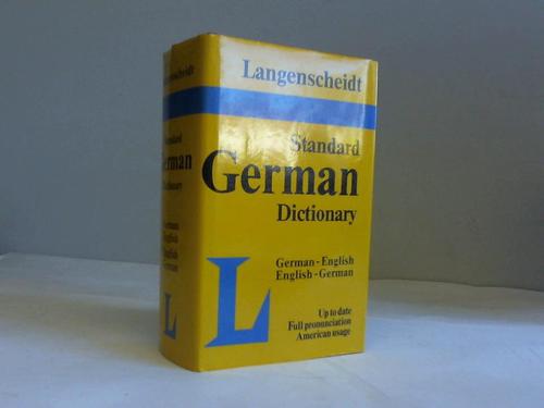 Klatt, Edmund - Langenscheidts Standard Dictionary of the english and german languages. English - German