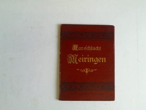 Meiringen - Aareschlucht Meiringen. Leporello