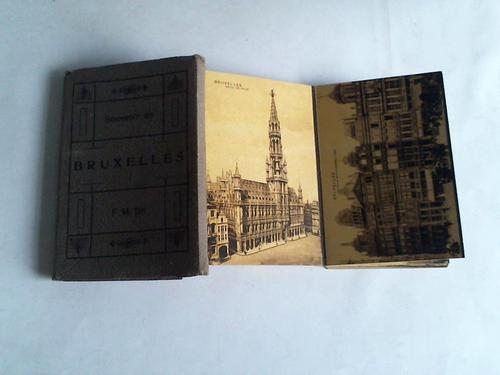 Brssel - F.M.Br. - Souvenir de Bruxelles. Leporello mit 25 Postkarten