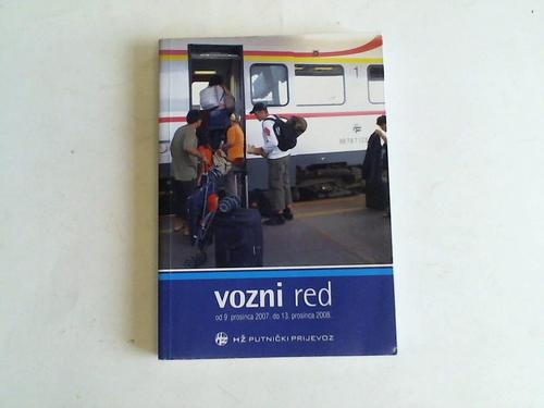 HZ Putnicki Prijevoz - Vozni red od 9. prosinca 2007 do 13. prosinca 2008